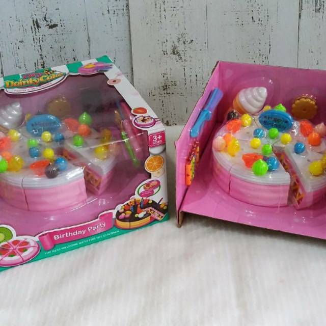 Birthday cake mainan
