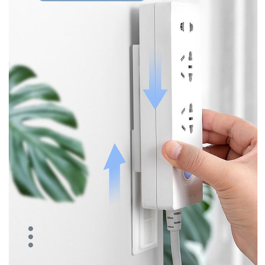 Power Plug Socket Holder aman dari jangkauan anak Papan Colokan Stop Kontak Elektronik Tempel-5