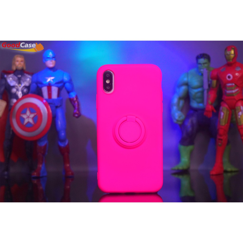 GoodCase - Soft Case Xiaomi Redmi 7A | Redmi Note 7 Silicone Case Plus iRing