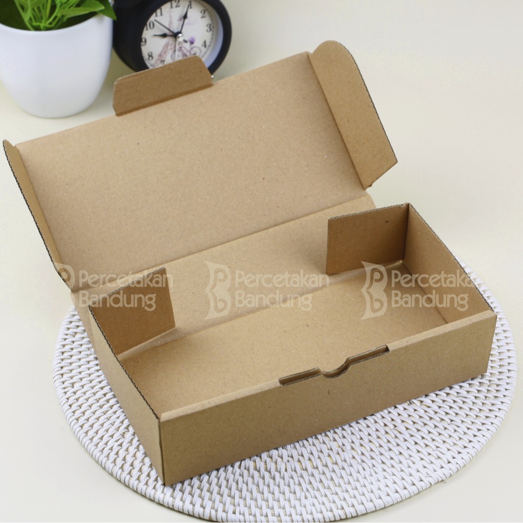 KARDUS CORRUGATED 20X10X5 CM | DIE CUT | KOTAK KARTON | BOX PACKING | SOUVENIR | PIZZA |-2