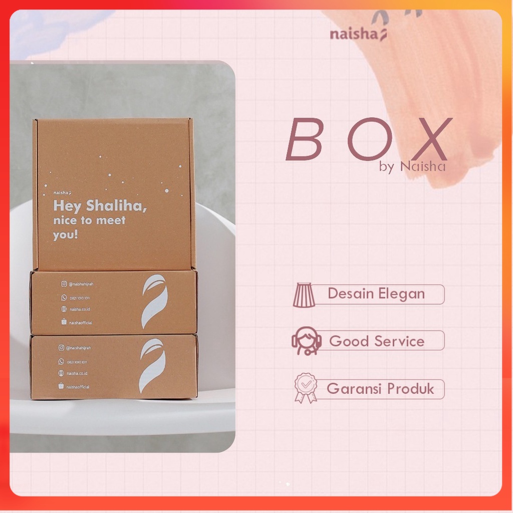 

Box / Kardus / Kotak / Packaging / Packing / Box Gift By Naisha