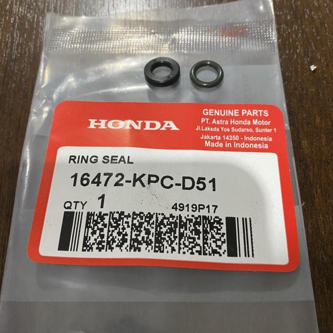 KPC Seal Oring Injektor Beat FI F1 Vario 125 150 PCX Scoopy Spacy CBR yaay67 dijamin