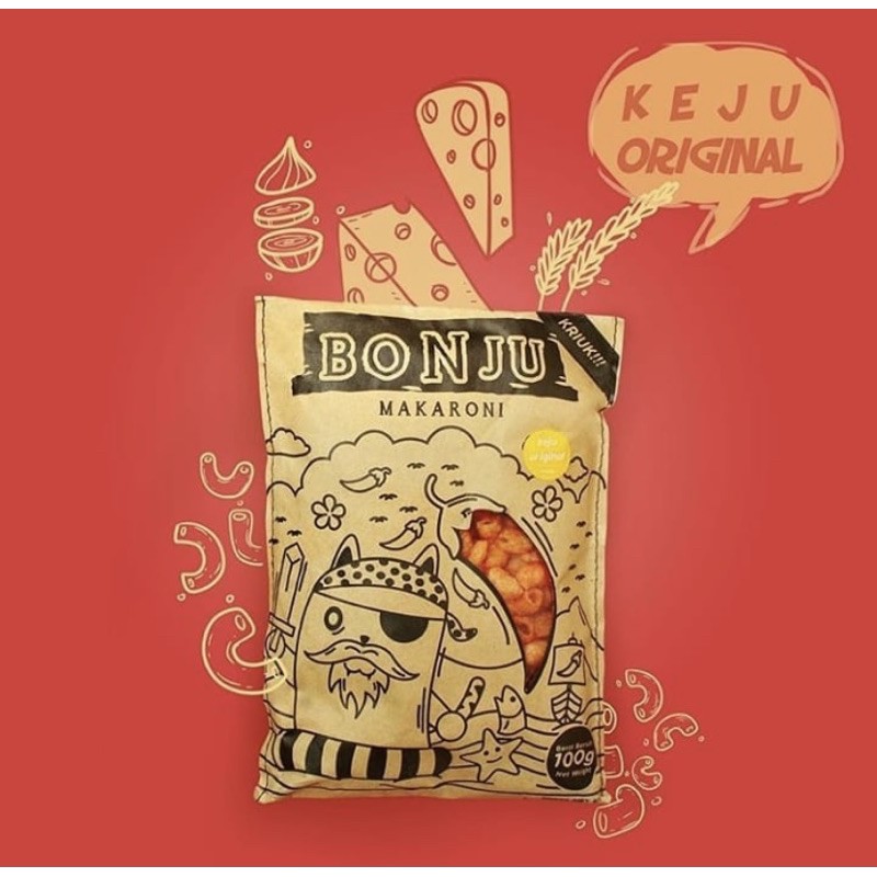 

Makaroni Bonju KEJU ORIGINAL (Harga Ecer)