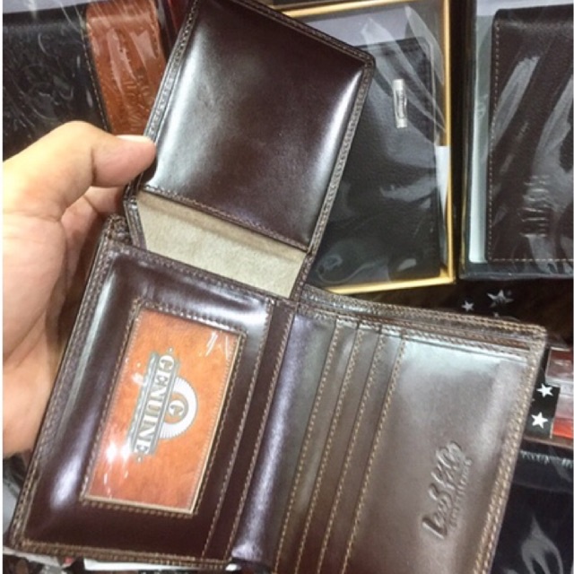 Dompet pria bahan kulit asli super premium model ipat buku #dompet #dompetlipat #dompetpria #kulit