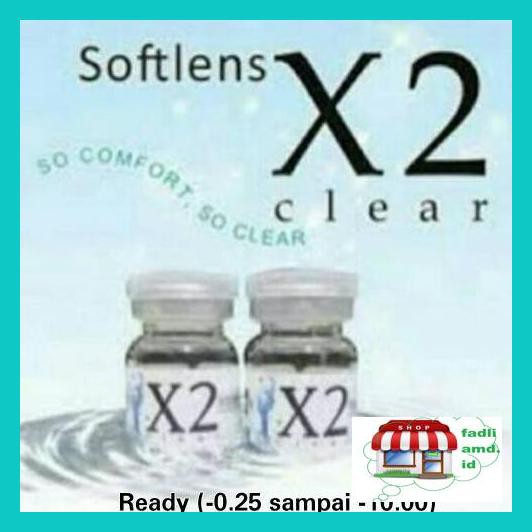 

U6Fhyr6Y- Softlens X2 Clear Bening Minus R65Ey68T-