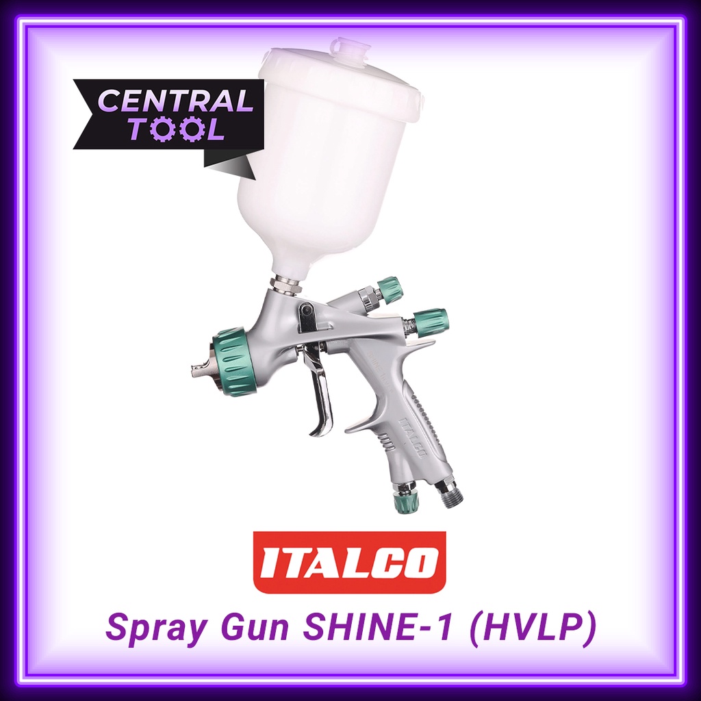 Spray Gun ITALCO SHINE-1 HVLP 1.3MM Pneumatic Professional ORIGINAL