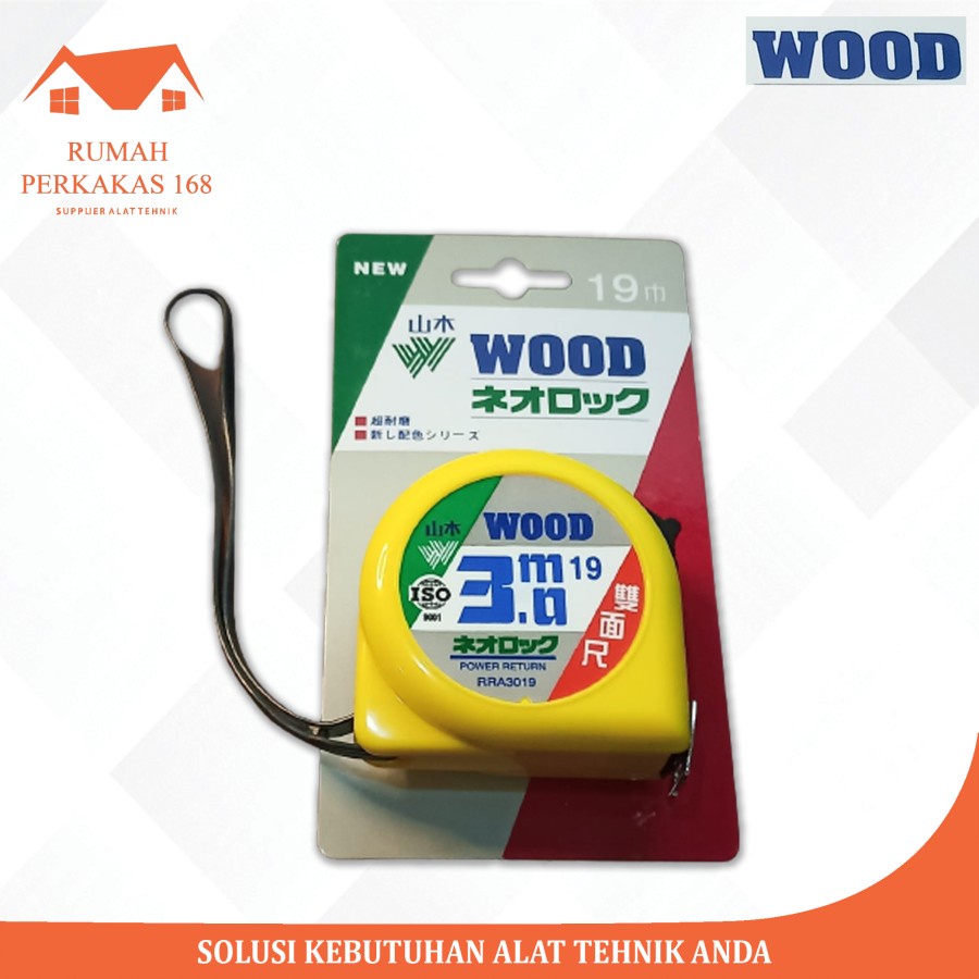 METERAN WOOD 3 METER - MADE IN TAIWAN ORIGINAL