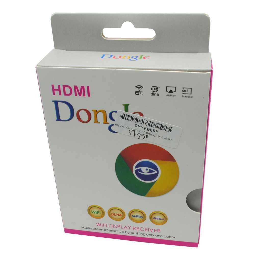 AnyCast Chromecast HDMI Dongle Wifi 1080P