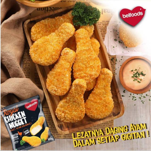 

Belfoods Royal Chicken Nugget Drummies