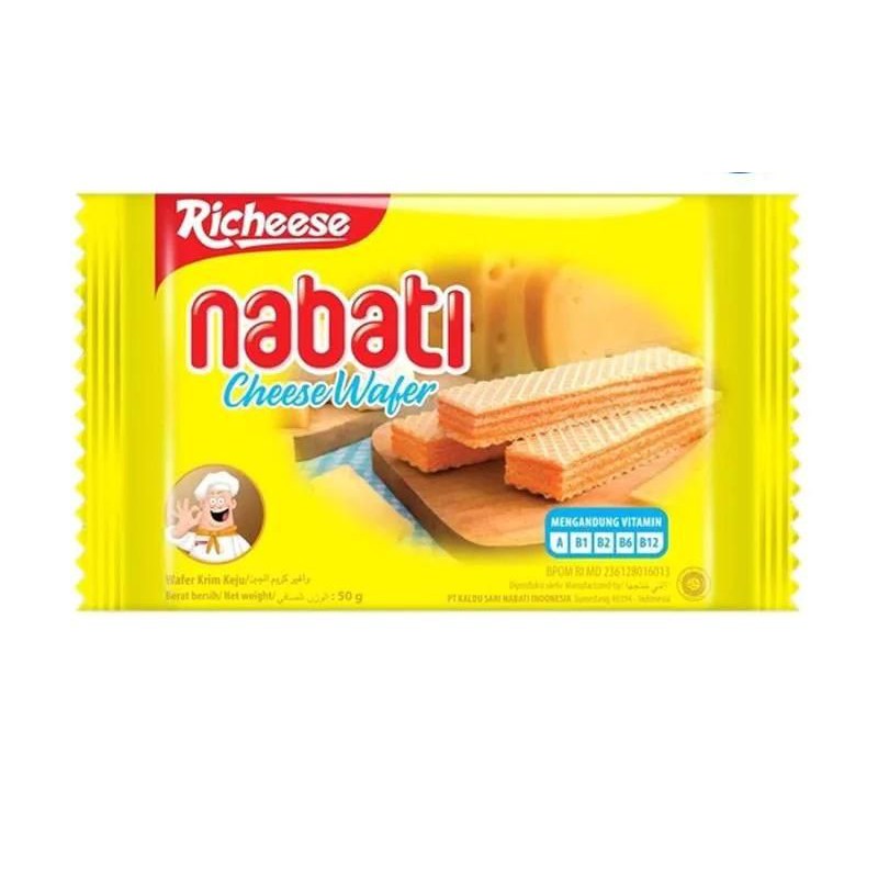 

Richeese Nabati Wafer 50g (2pcs)