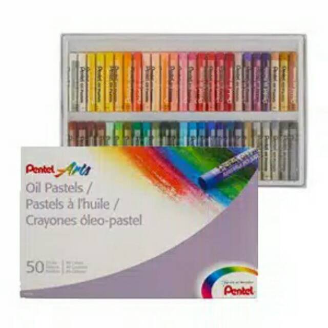 

Pentel oil pastels 50 warna Crayon