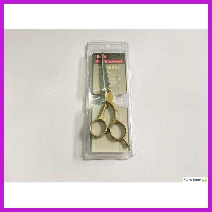 GUNTING RAMBUT / SALON STYLISH STAINLESS STEEL GOLD
