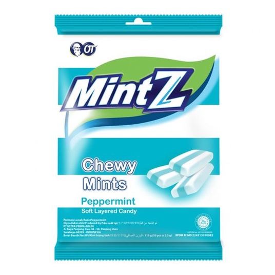 PERMEN MINTZ PEPERMINT 115GR