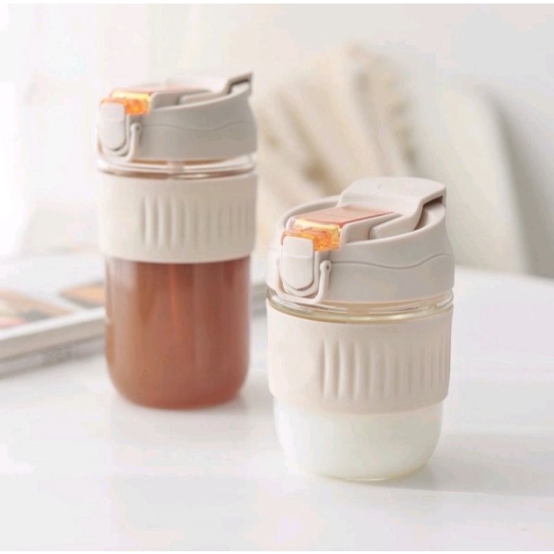 KOF Travel Coffee Mug | Gelas kopi atau botol minum kaca termos