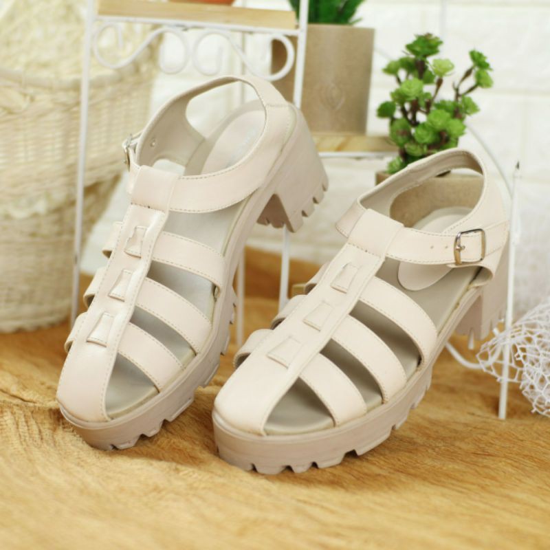 Sepatu  Wedges Tali Wanita Raqeesha Etnikshoes Original