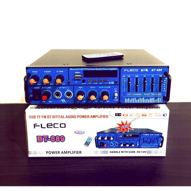 POWER AMPLIFIER BLUETOOTH FLECO BT-889 / POWER AMPLIFIER BLUETOOTH STEREO BT-889