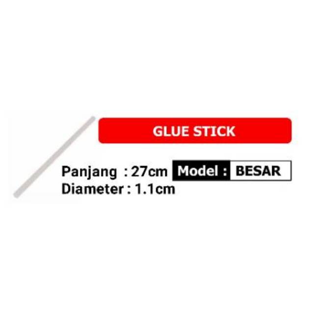 Lem bakar Glue Stick ukuran Besar 25gr