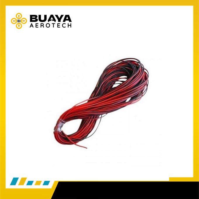 Kabel 24AWG Silicone Wire Cable Black