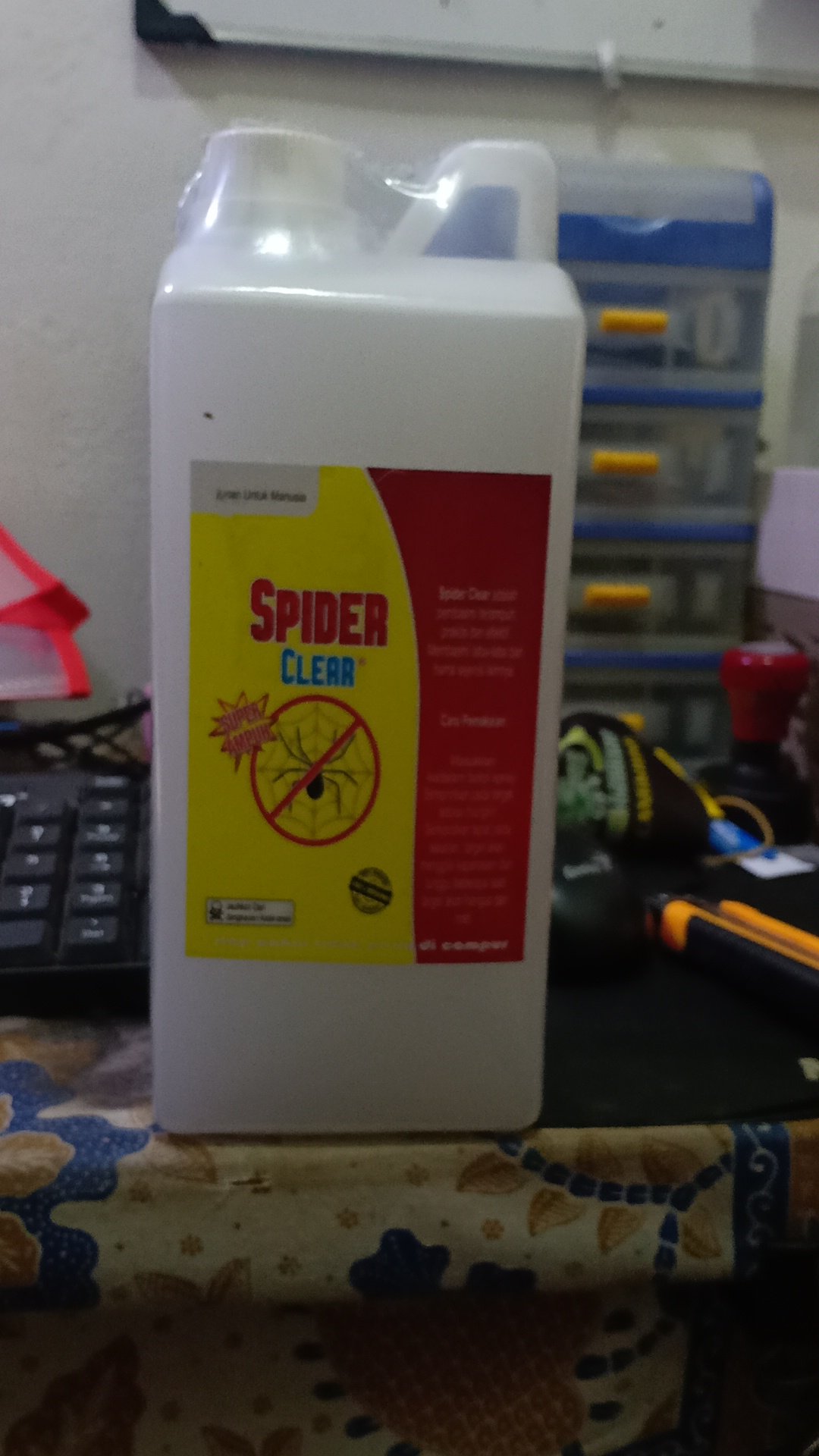 Spider Clear Pembasmi Serangga Laba Laba 1 Liter