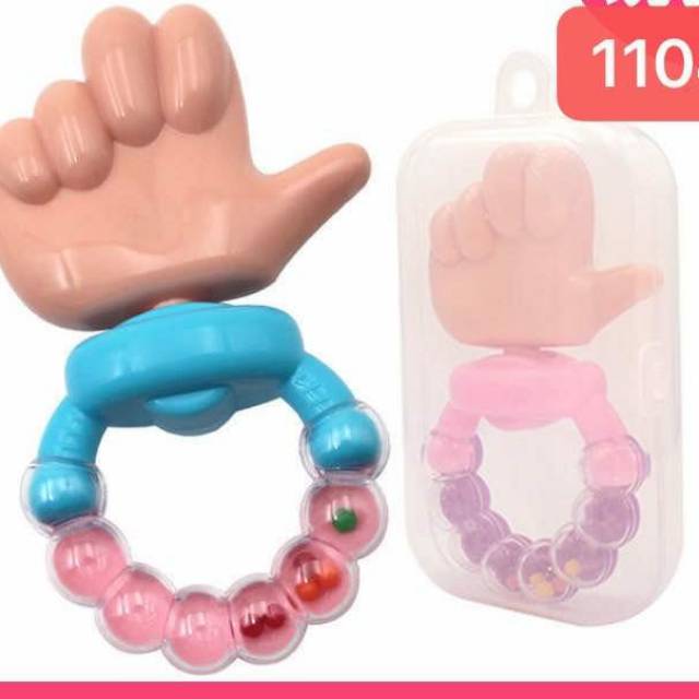 Teether baby thumb 2 in 1