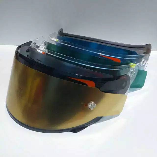 Promo.. (COD⭐⭐) Paket flat visor /kaca helm flat NHK rx9/GM race proo+taer off+taer off post (murah)