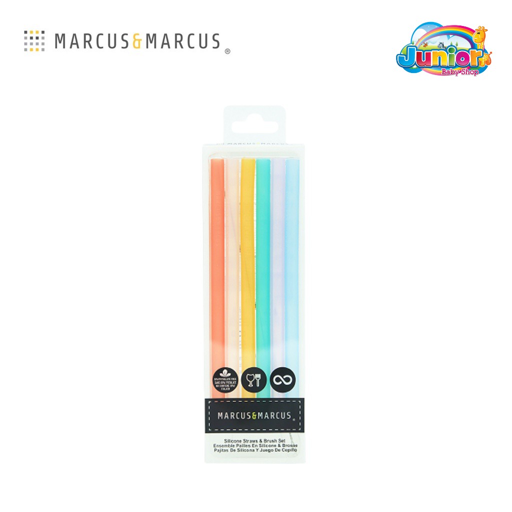 Marcus and Marcus Silicone Straws&amp;Brush Set