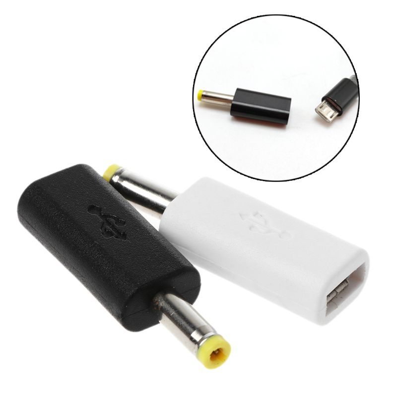 Btsg Micro USB Female Ke Untuk DC 4.0x1.7mm Male Plug Power Adapter Charging Connector