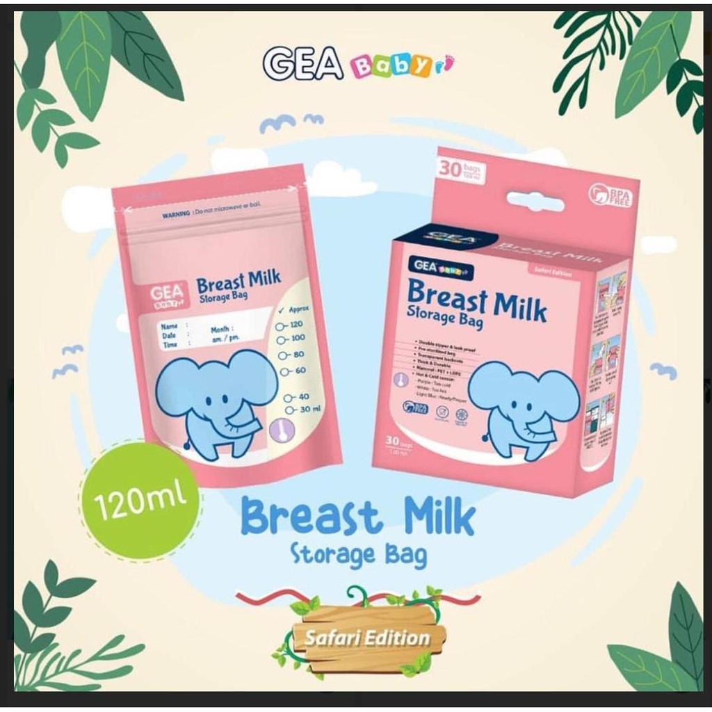 Jual GEA BABY BREAST MILK 120ML ELEPHANT Indonesia