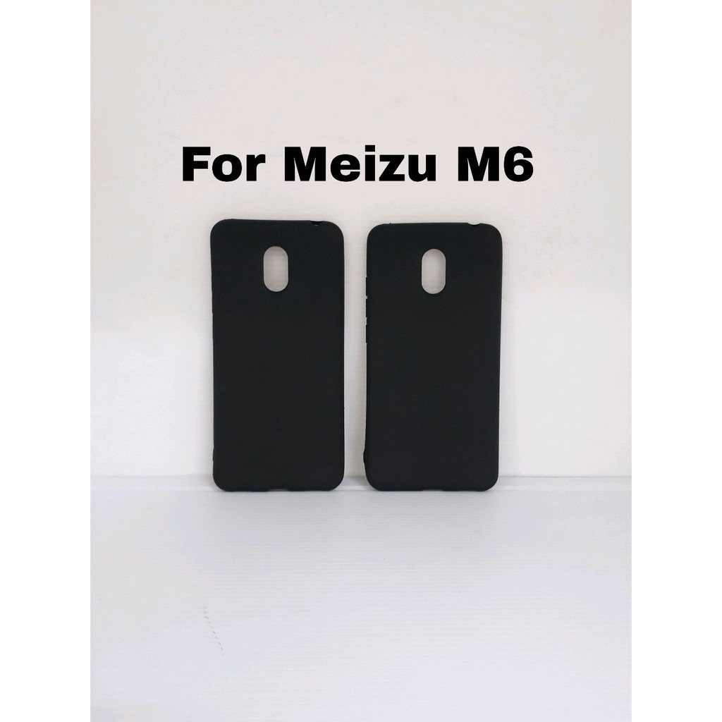 Case Slim Black Matte Meizu M6