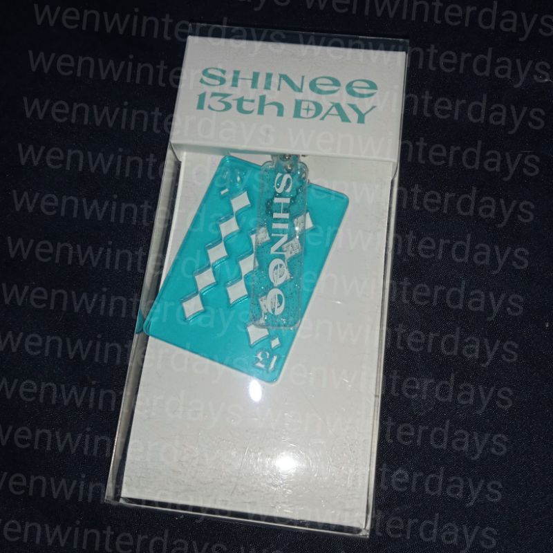 SHINee MD 13 ANNIVERSARY ANNIV KEYRING ONLY 13TH DAY NO PHOTOCARD KEYCHAIN GANCI GANTUNGAN KUNCI OFF