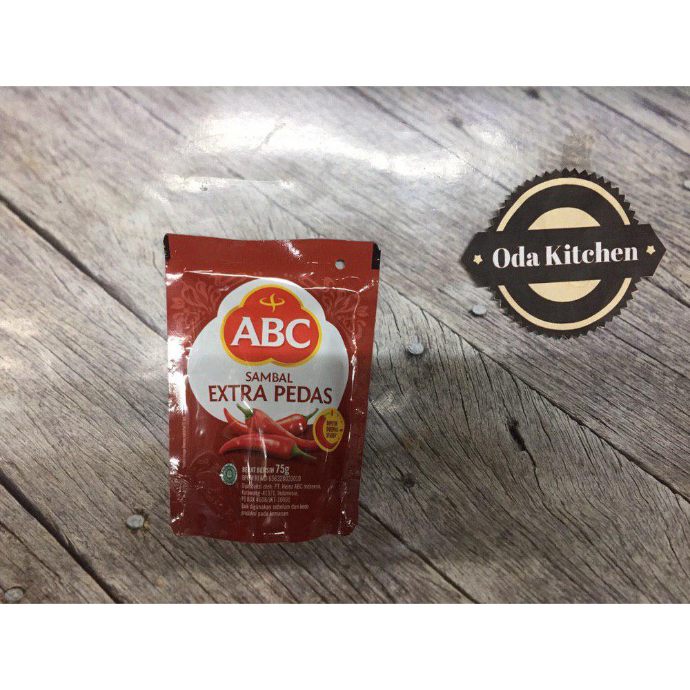 ABC SAUS SAMBAL EXTRA PEDAS 75gr