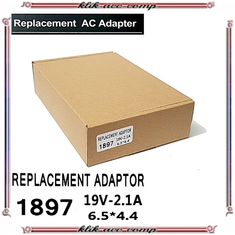 Adaptor Charger Untuk TV Monitor LG 19V 2.1A 40W - (1897) / Free Kabel Power