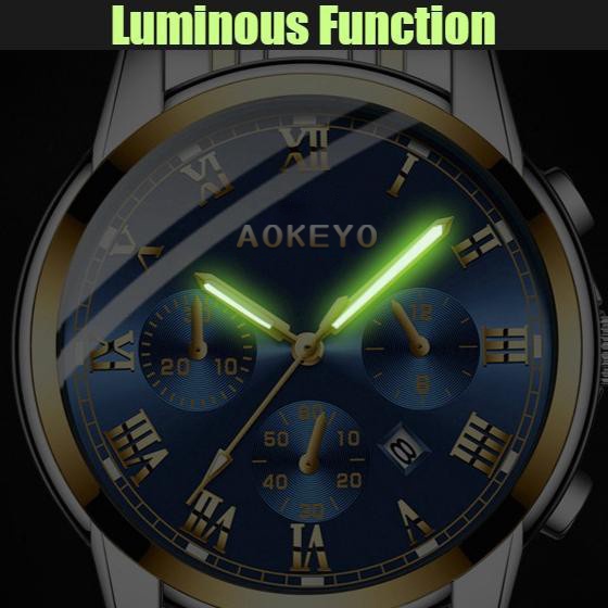 favorit aokeyo 4006 jam tangan pria anti air ori jam tangan pria anti air original luxury stainless