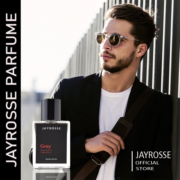 parfum viral Parfum Pria GREY Jayrosse ASLI Tahan Lama Minyak Wangi Cowok Viral Di Tik Tok parfum pe
