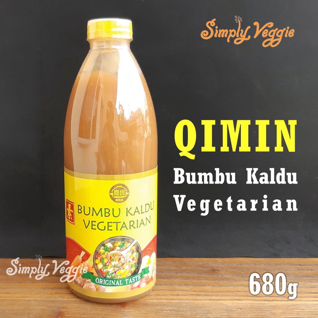 

Bumbu Kaldu Vegetarian QIMIN / Vegetarian Saus Kaldu Penyedap Vegan / Bumbu Penyedap Vegetarian