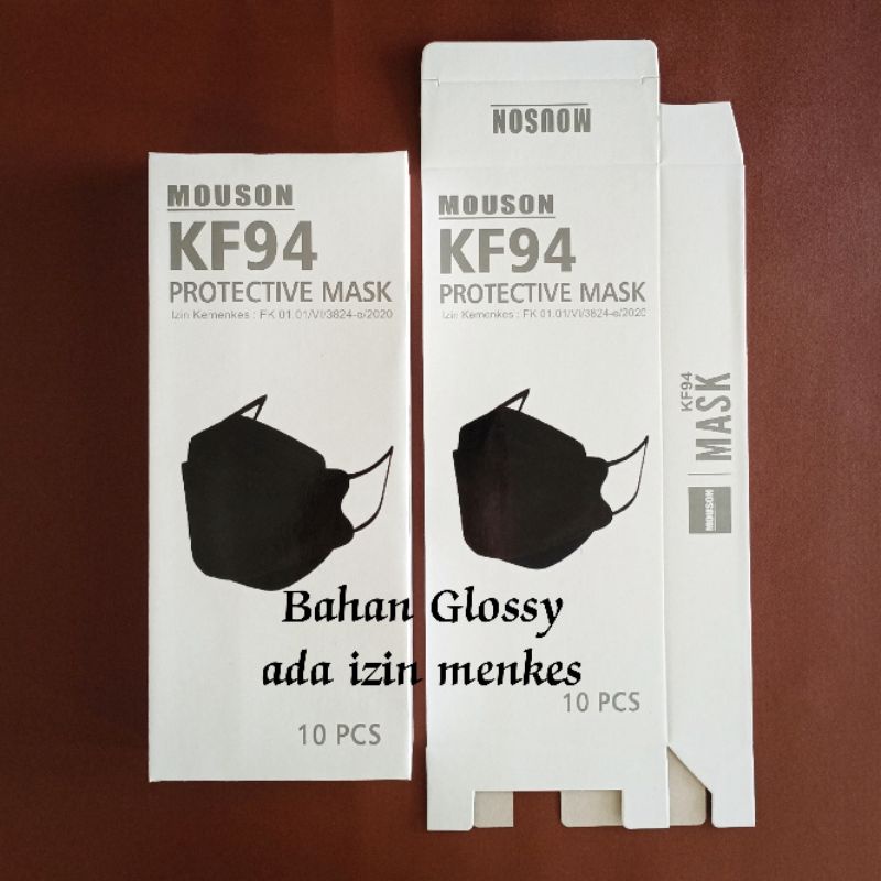 Box kosong masker kf94 BOX ONLY for isi 10 masker