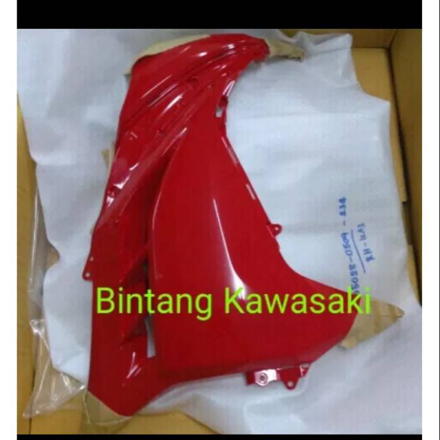 fairing atas ninja 250 fi original kawasaki atau sayap ninja 250 fi