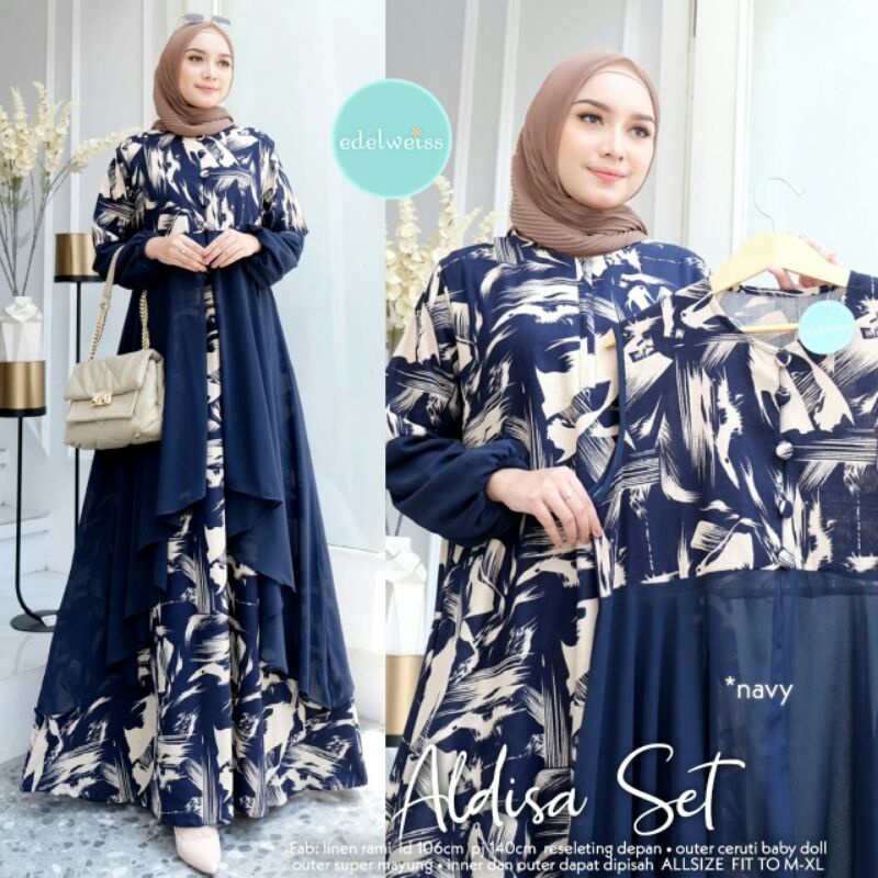 DRESS MAXI Aldisa Set by Eldeweiss