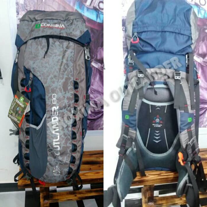 MUST HAVE TAS GUNUNG U002F CARRIER CONSINA OUTLANDER 60L TERMURAH