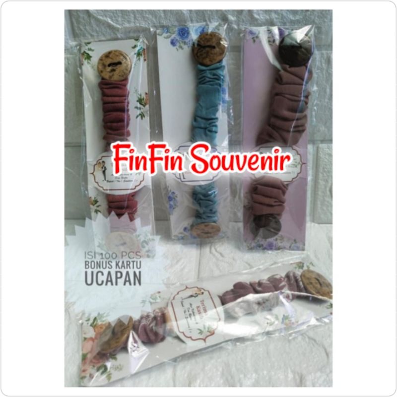 Souvenir 50pcs Souvenir Konektor Masker Souvenir Tali Masker
