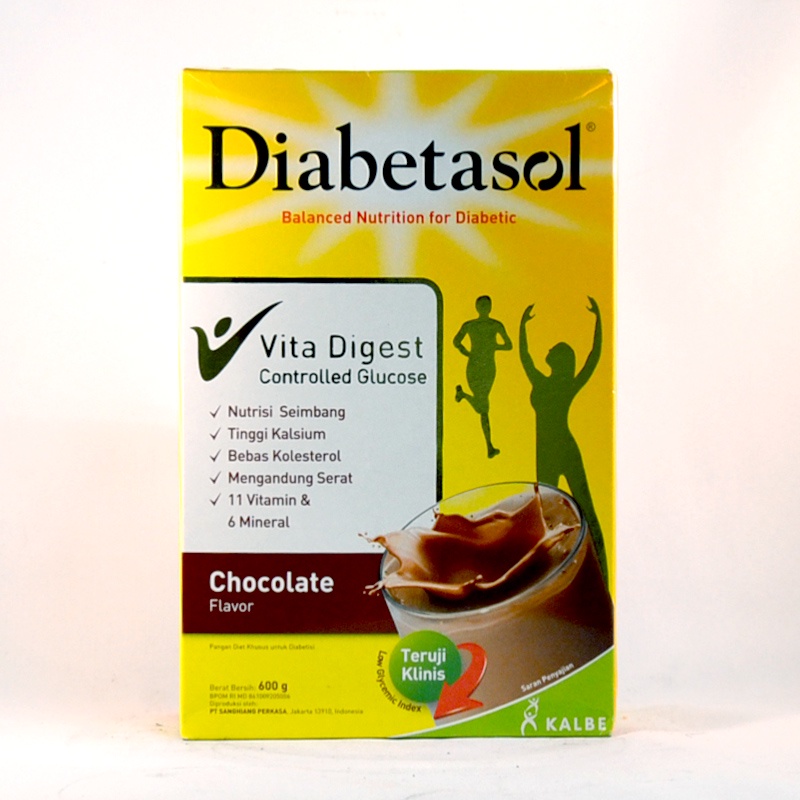 

Diabetasol Milk Coklat Ktk 570Gr