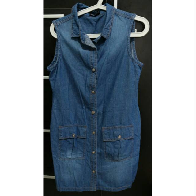Blue Jeans Dress / Terusan Jeans Wanita