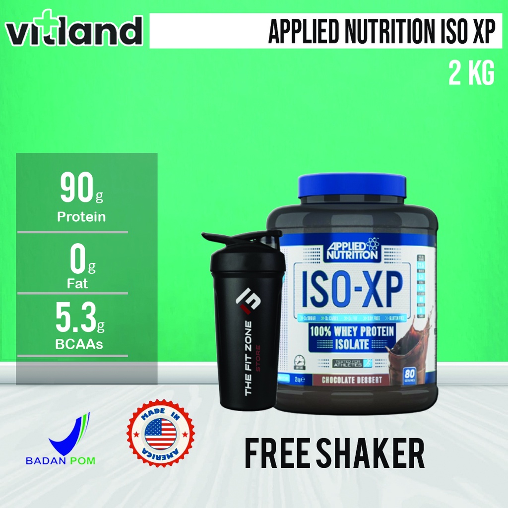 Jual Applied Nutrition ISO XP Whey Protein Isolate Iso XP 80serv No.1 ...