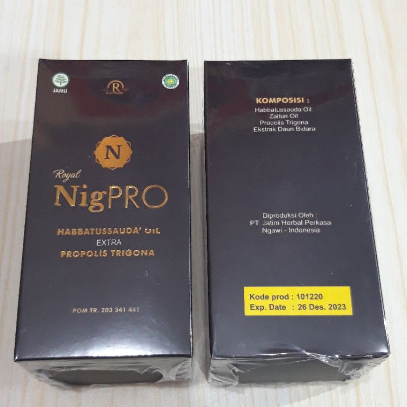 Royal NigPRO Isi 200 - Habbatussauda Extra Propolis Trigona - NigPRO Habbatussauda