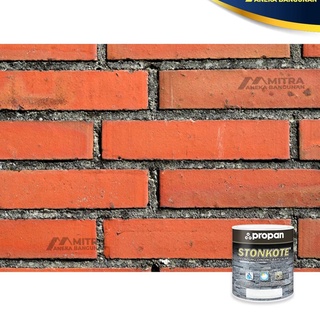 Jual PROPAN STONKOTE CAT BATA MERAH / COATING BATU ALAM / CAT PELINDUNG