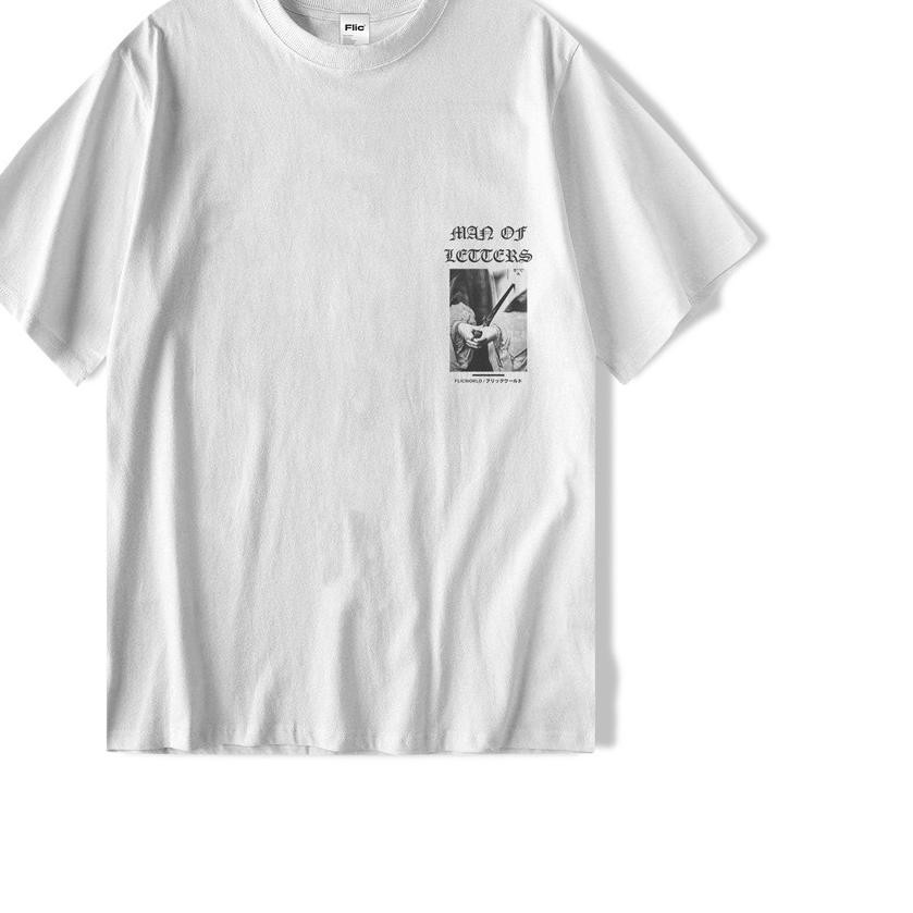 ✈ ADORE WHITE TSHIRT - FLICWORLD ●