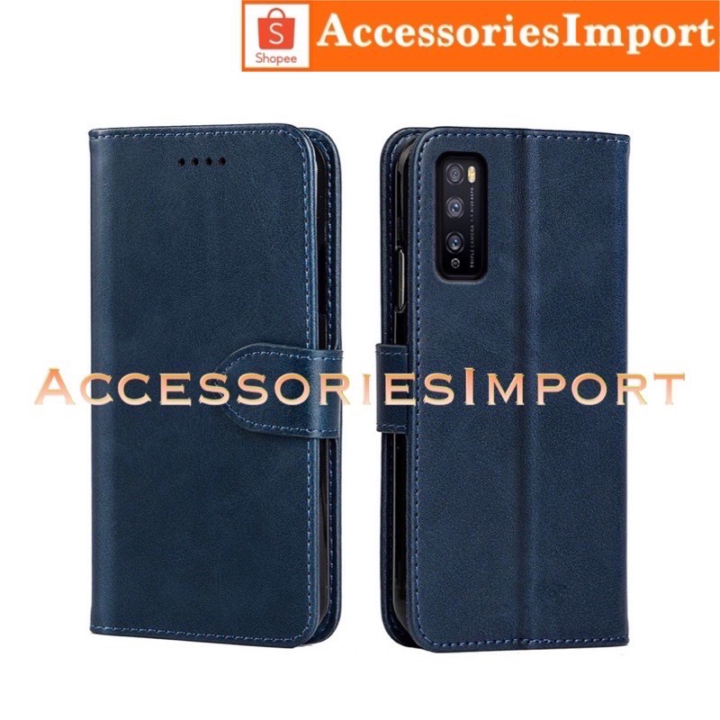 LEATHER CASE INFINIX SMART 6NFC/ SMART 5/ SMART 4/ HOT 11S NFC/ HOT 11S/ HOT 11PLAY/ HOT 11/ HOT 10S/ HOT 10/ HOT 10PLAY/ HOT 9/ HOT 9PLAY/ HOT 8/ NOTE 8/ Leather Flipcover Case Dompet Hp Bahan Kulit