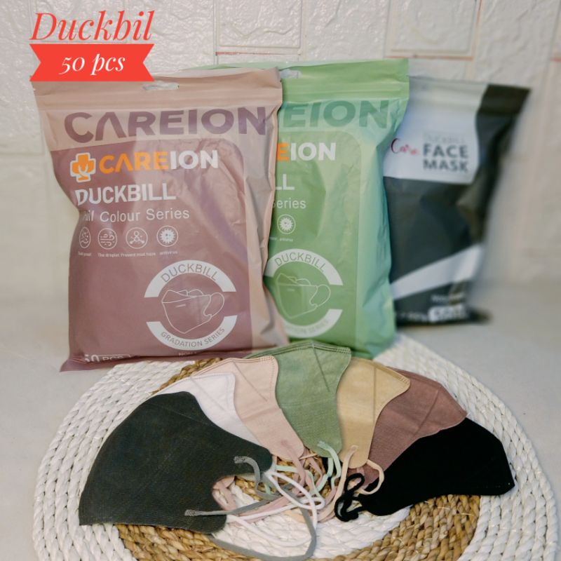 masker Duckbil CAREION 50 pcs