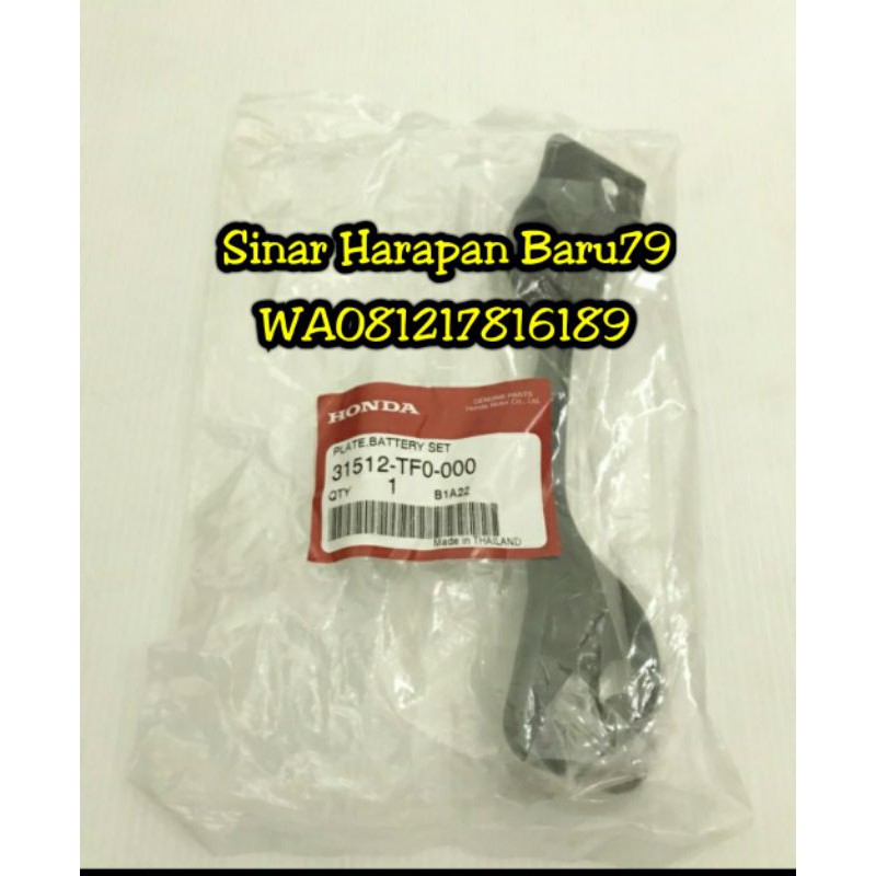 Bracket Pegangan Plat Besi Accu Aki Honda Jazz City Freed Brio Mobilio