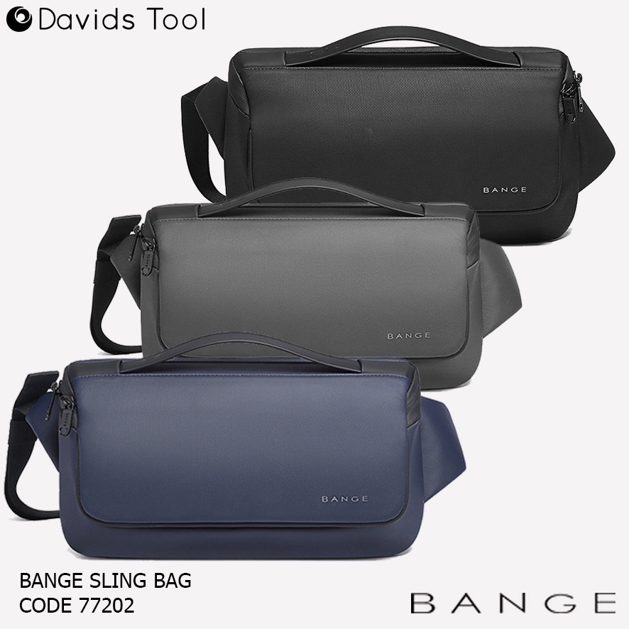 Bange Waistbag Pria Waterproof Waist Bag Original Weisbag Tas Weistbag Waisbag Premium Anti Air Original Import Distro Selempang Slempang Slingbag Cowok Casual BG77202